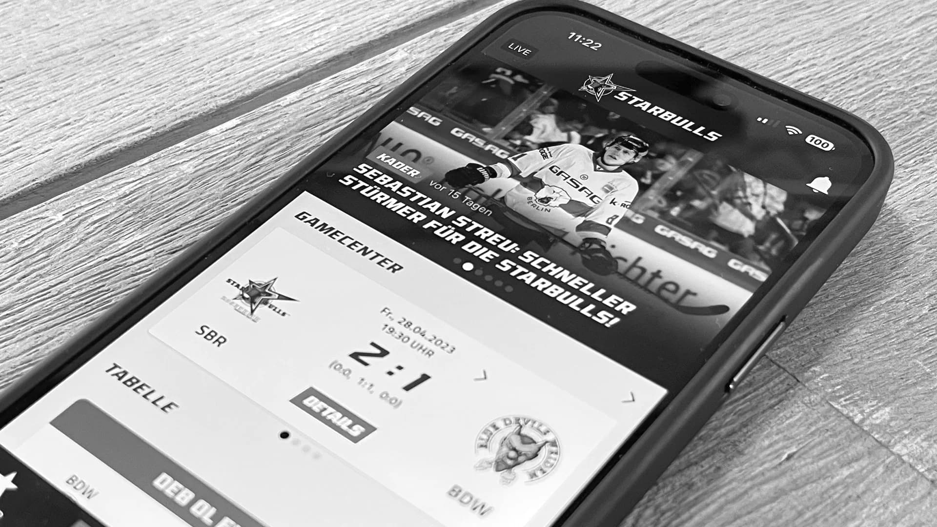 Starbulls stellen Dienst der Starbulls-App ein