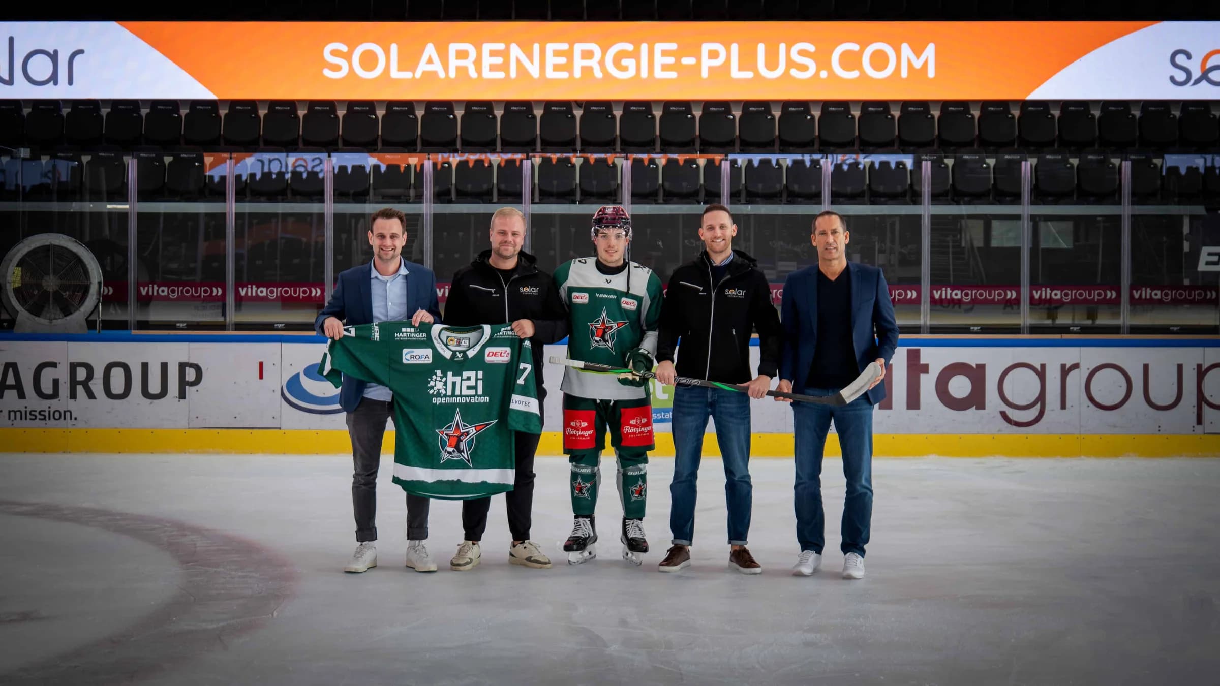 Solar Energie Plus wird Premium Partner der Starbulls Rosenheim