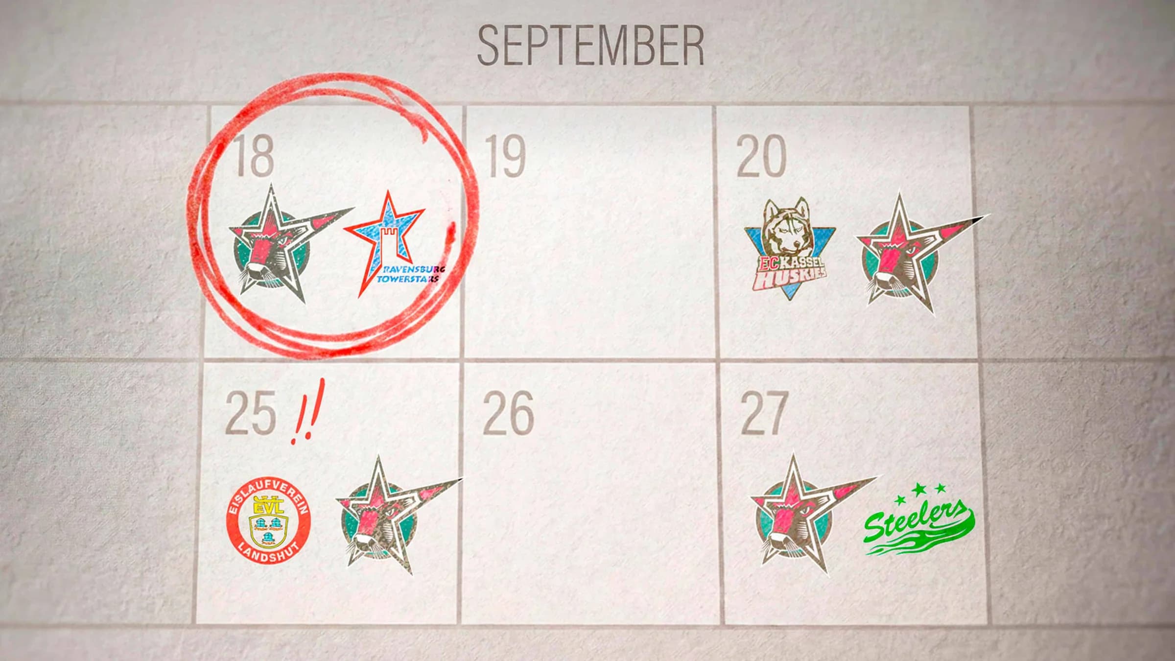 DEL2-Spielplan für Saison 2026/2027 steht
