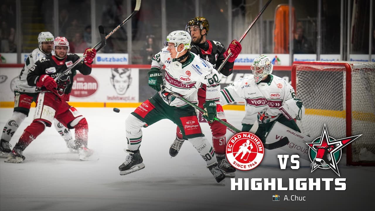 EC Bad Nauheim vs Starbulls Rosenheim - Highlights