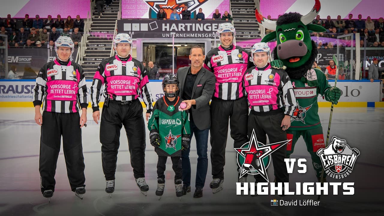 Starbulls Rosenheim vs Eisbären Regensburg - Highlights