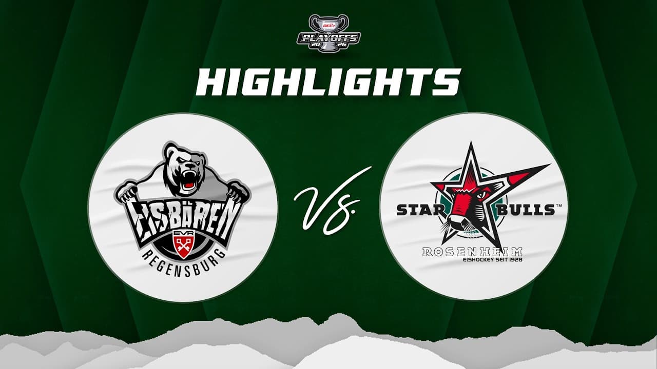 Starbulls Rosenheim vs Eisbären Regensburg - Highlights