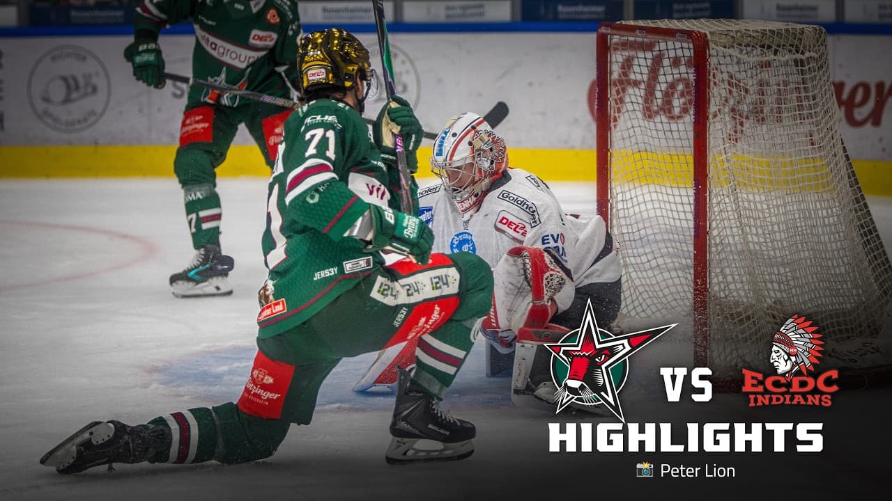 Starbulls Rosenheim vs ECDC Memmingen Indians - Highlights