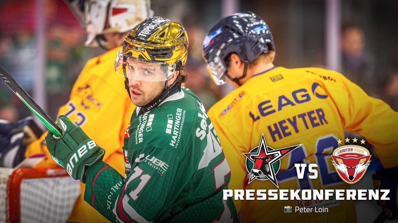 Starbulls Rosenheim vs Lausitzer Füchse - Pressekonferenz