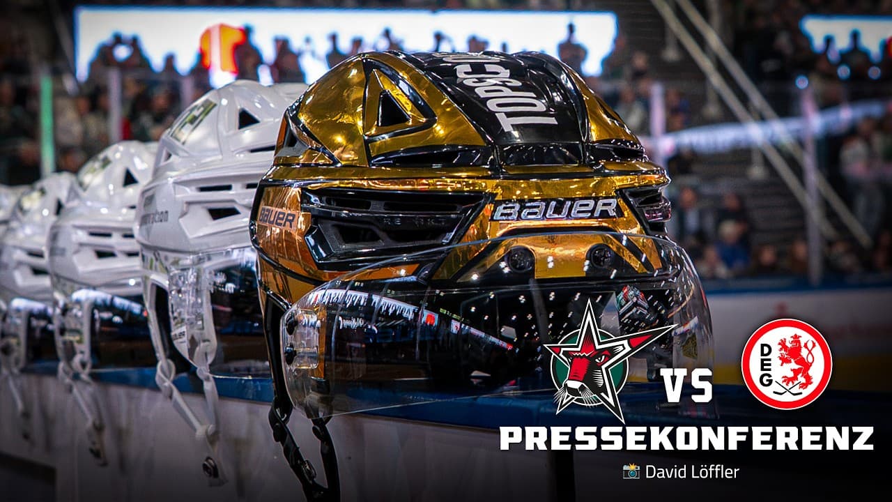 Starbulls Rosenheim vs Düsseldorfer EG - Pressekonferenz
