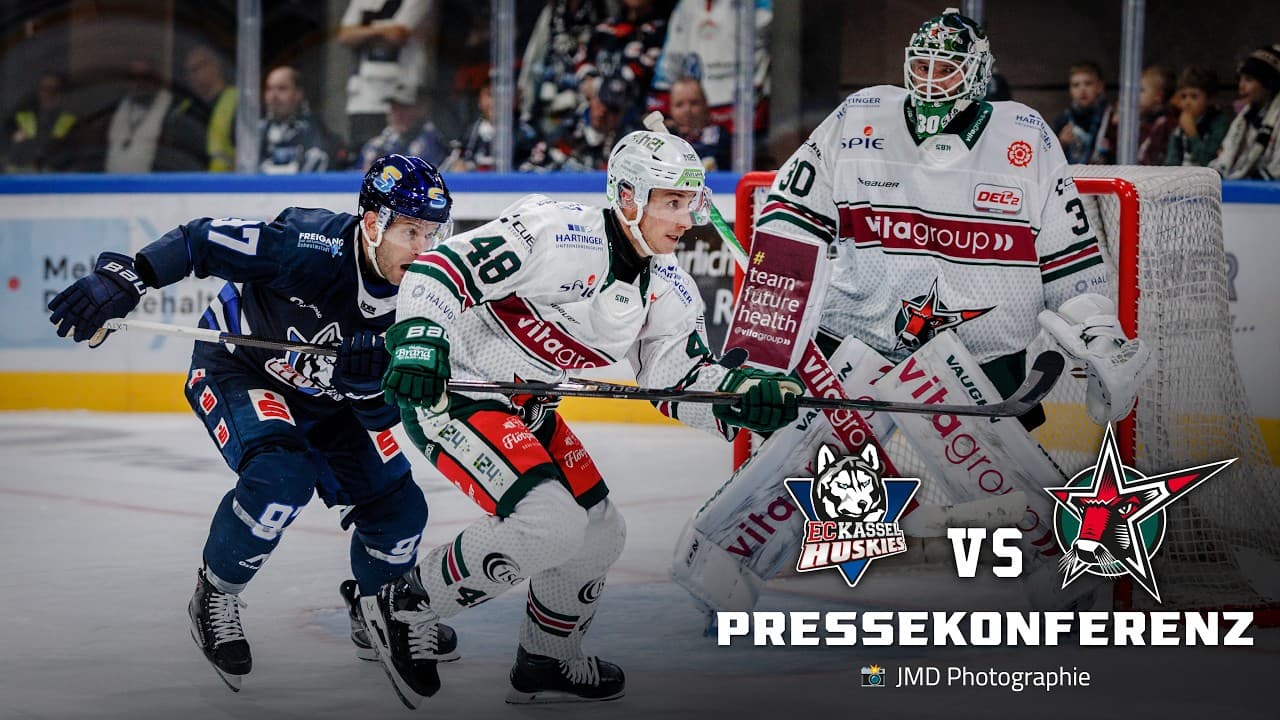 EC Kassel Huskies vs. Starbulls Rosenheim - Pressekonferenz