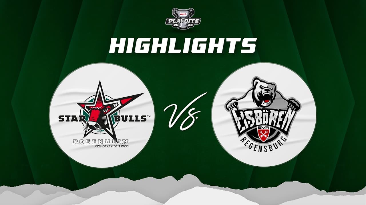 Starbulls Rosenheim vs. Eisbären Regensburg - Game Highlights