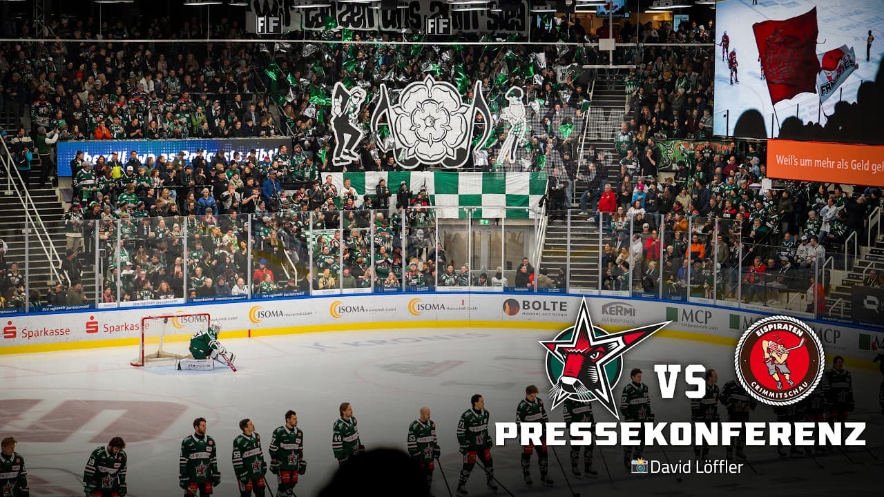 Starbulls Rosenheim vs. Eispiraten Crimmitschau - Pressekonferenz
