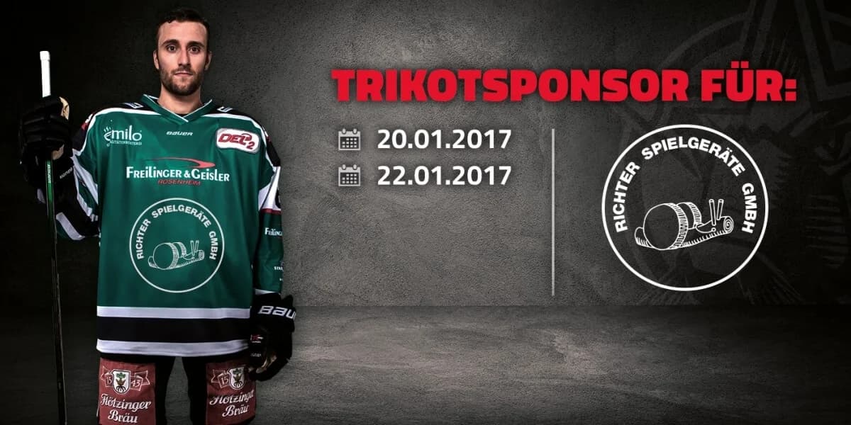 Richter Spielgeräte nächster Trikotsponsor