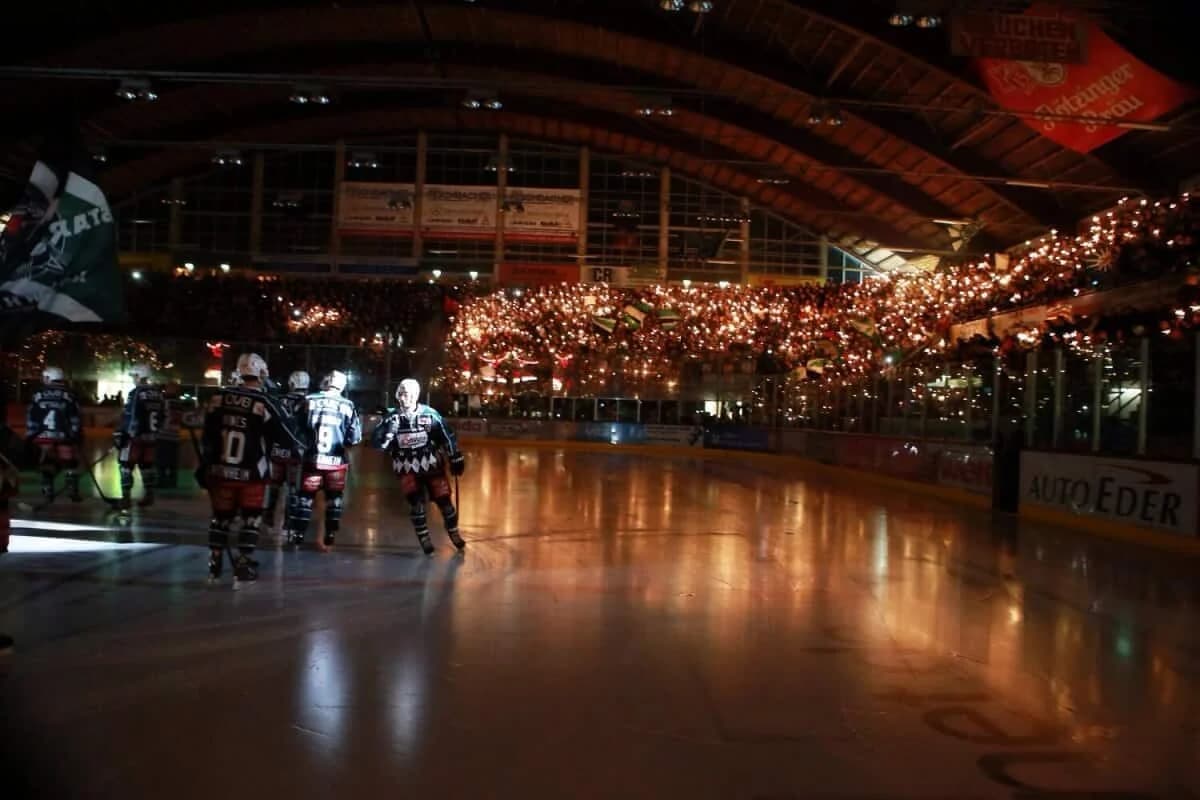Zum Ende der Serie Rosenheim gegen Crimmitschau