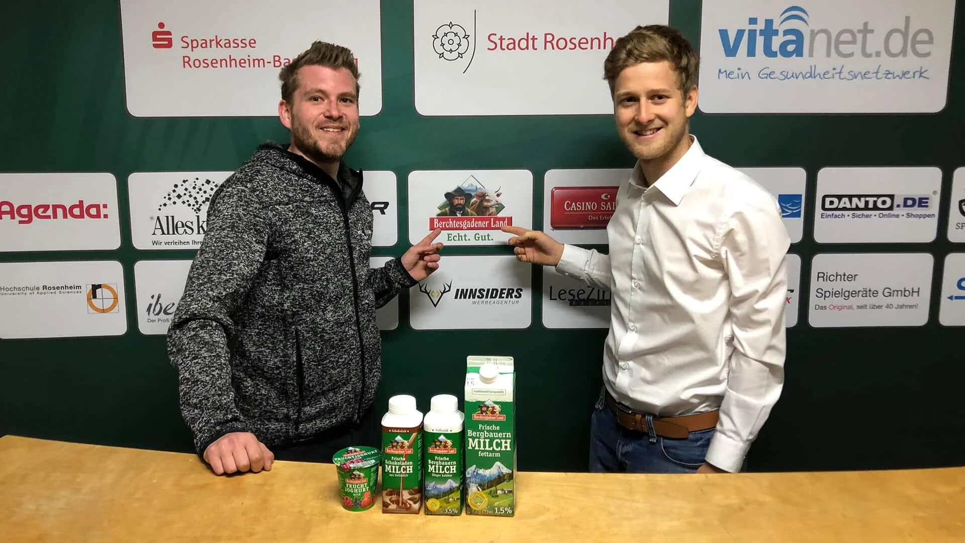 Molkerei Berchtesgadener Land bleibt Starbulls Partner