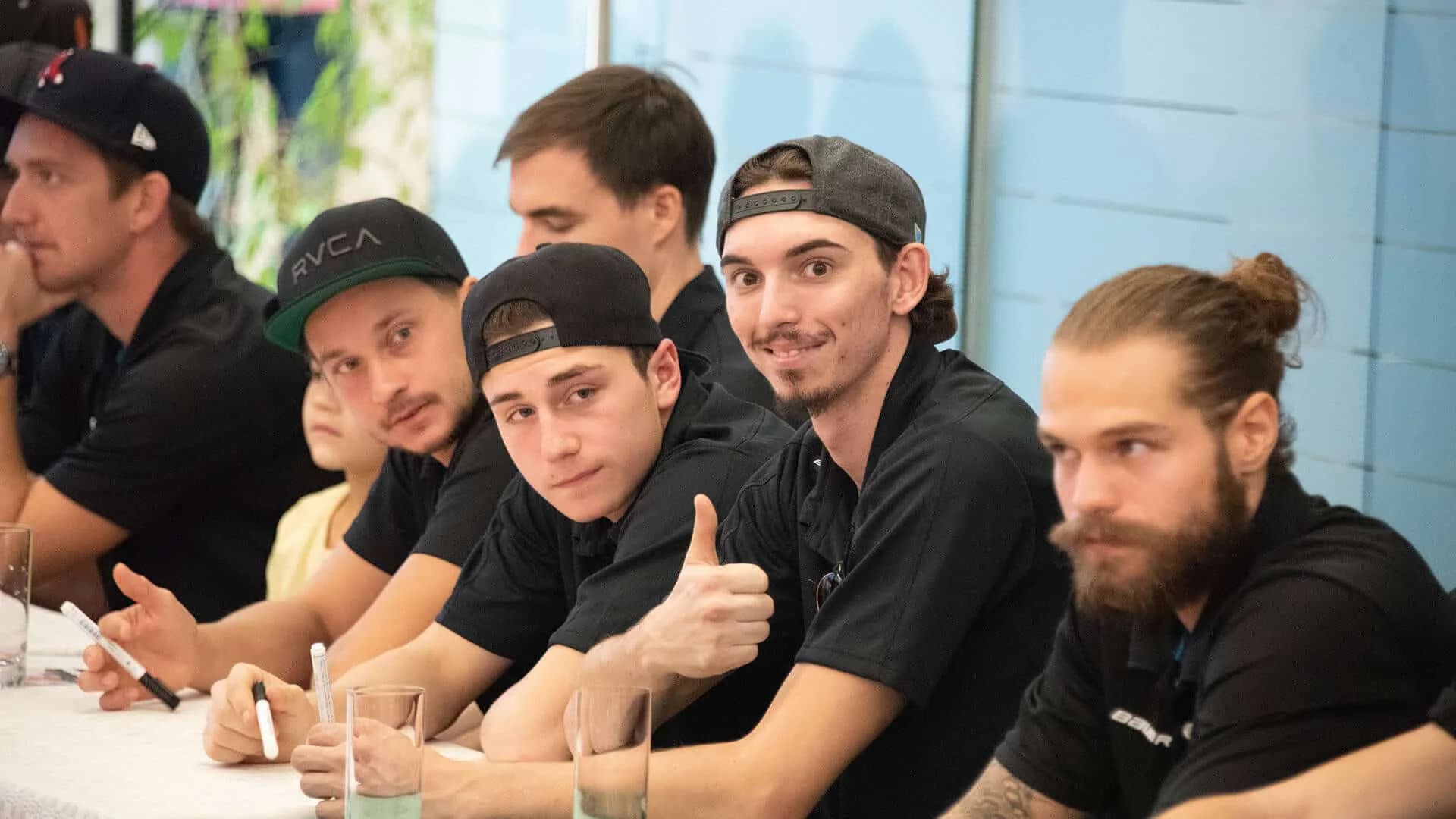 Offizielle Teamvorstellung bei der Sparkasse