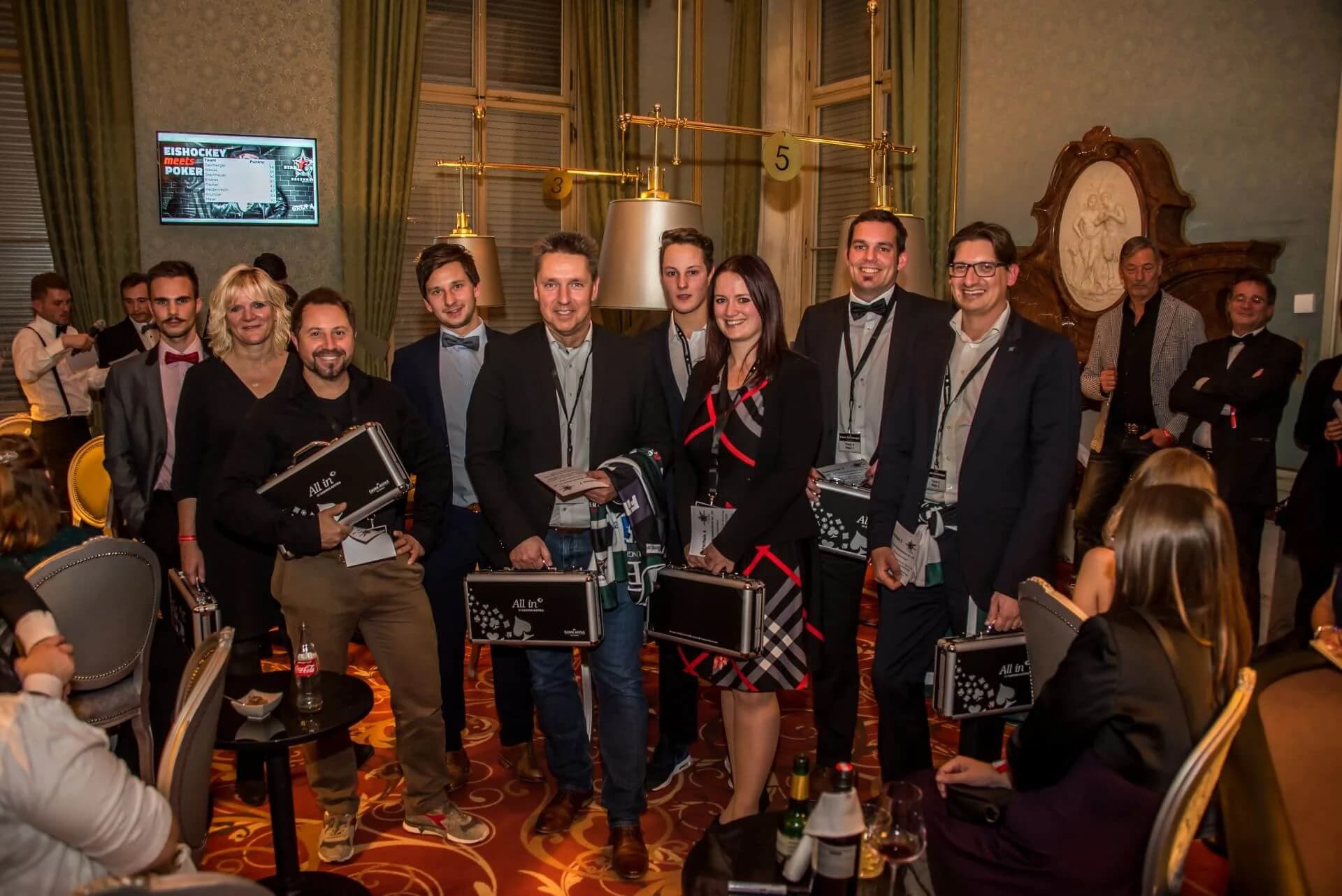 Drittes „Eishockey meets Poker“ ein voller Erfolg