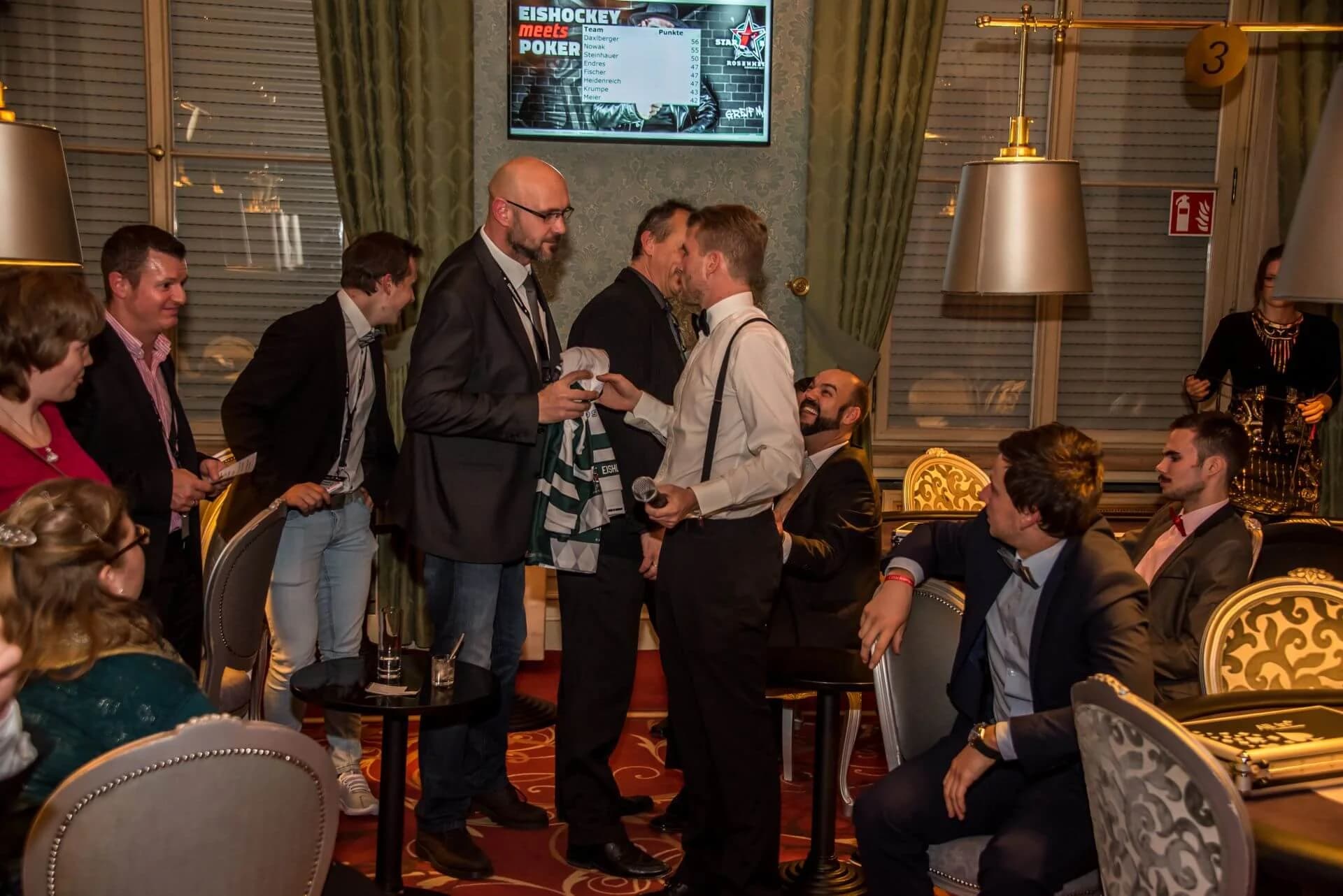 Drittes „Eishockey meets Poker“ ein voller Erfolg