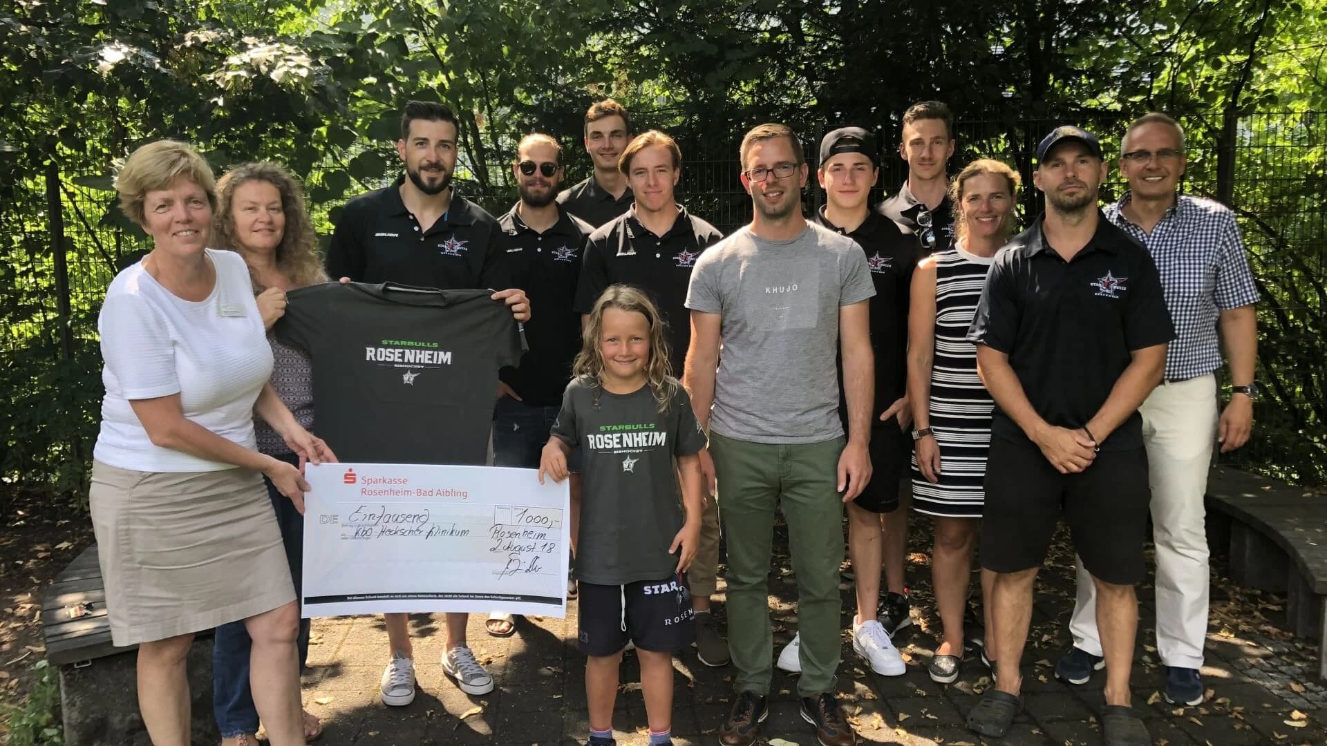 kbo-Heckscher Klinikum zu Gast bei den Starbulls