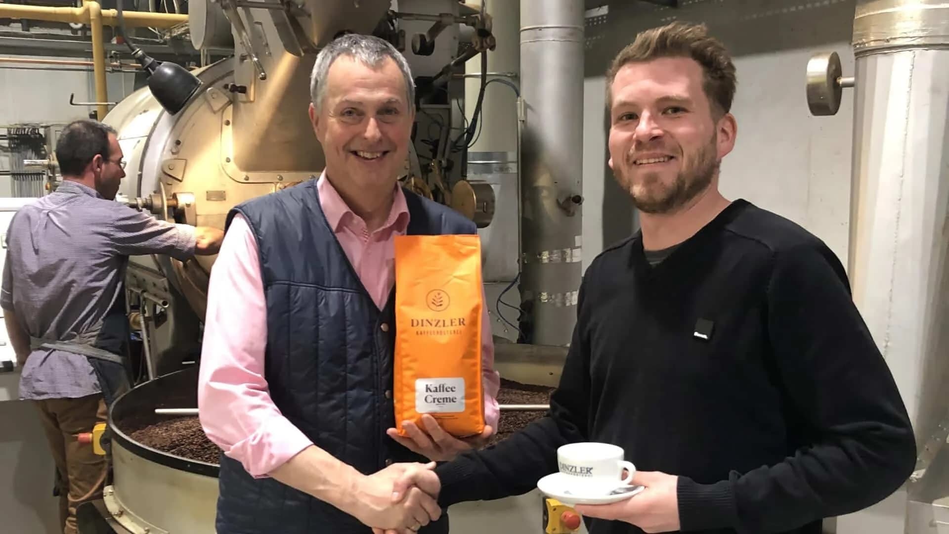 Dinzler Kaffeerösterei ist neuer Starbulls-Teampartner