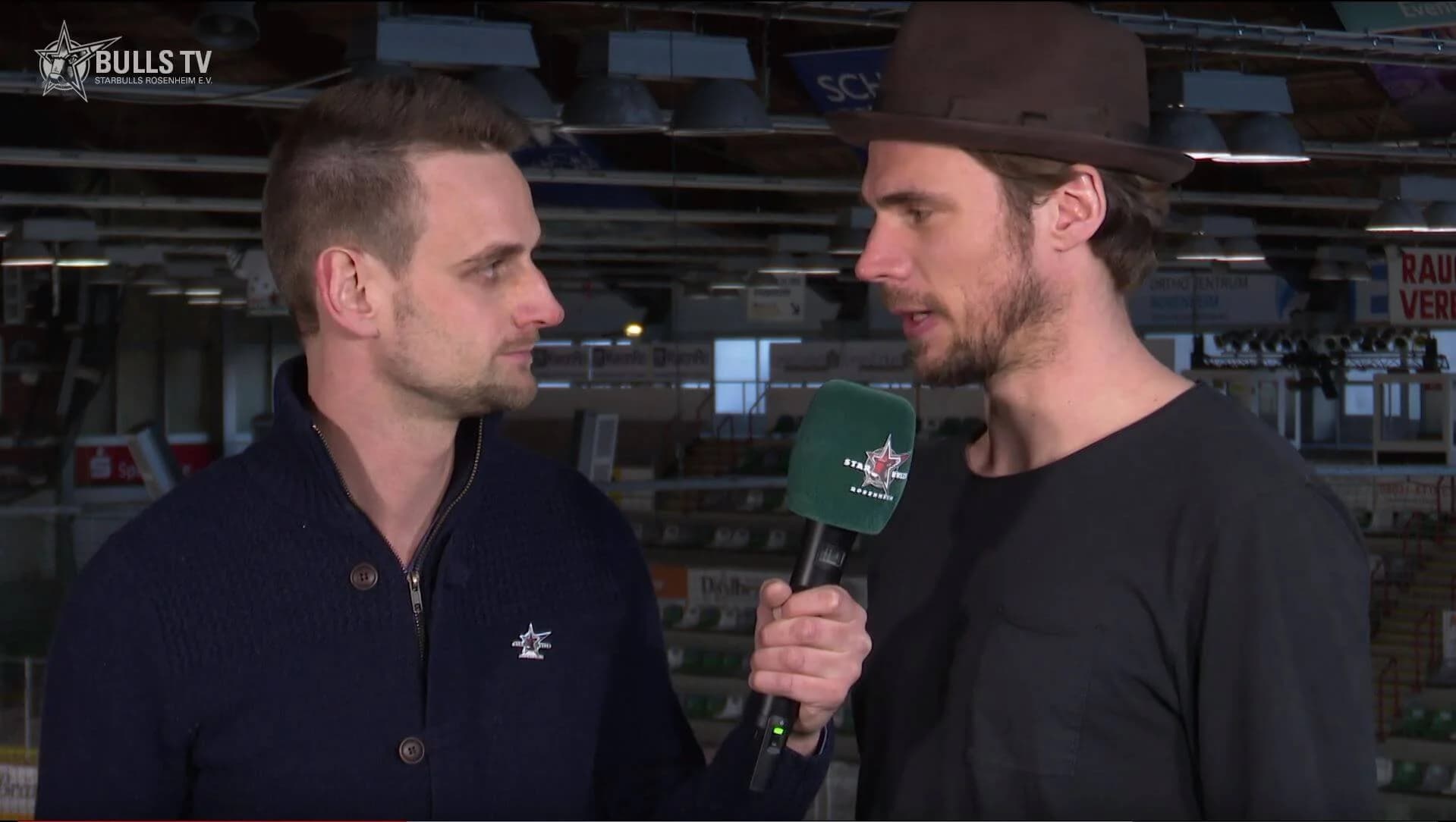 Kapitän Michael Baindl vor dem Playoffstart 2019