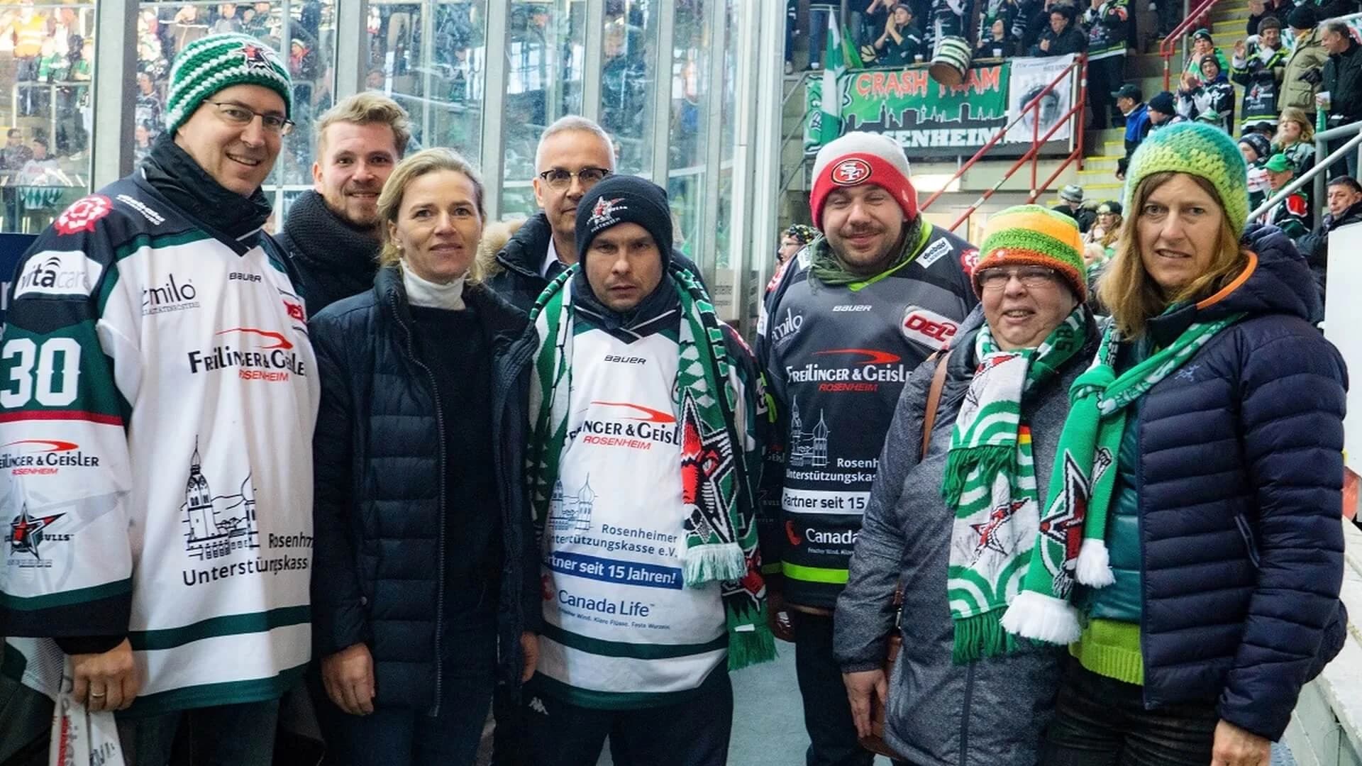 Wendelstein-Werkstätten zu Gast bei den Starbulls