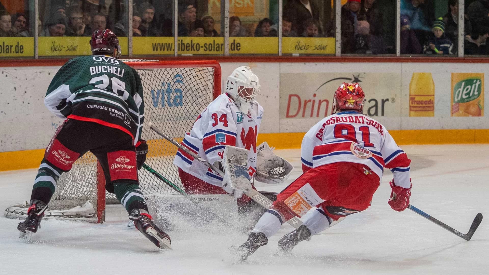 Spektakulärer 8:4-Heimsieg im Topspiel gegen Deggendorf