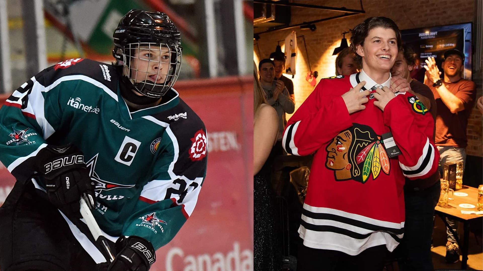 NHL-Draft 2020: Rosenheimer Lukas Reichel in Runde 1 „gepickt“