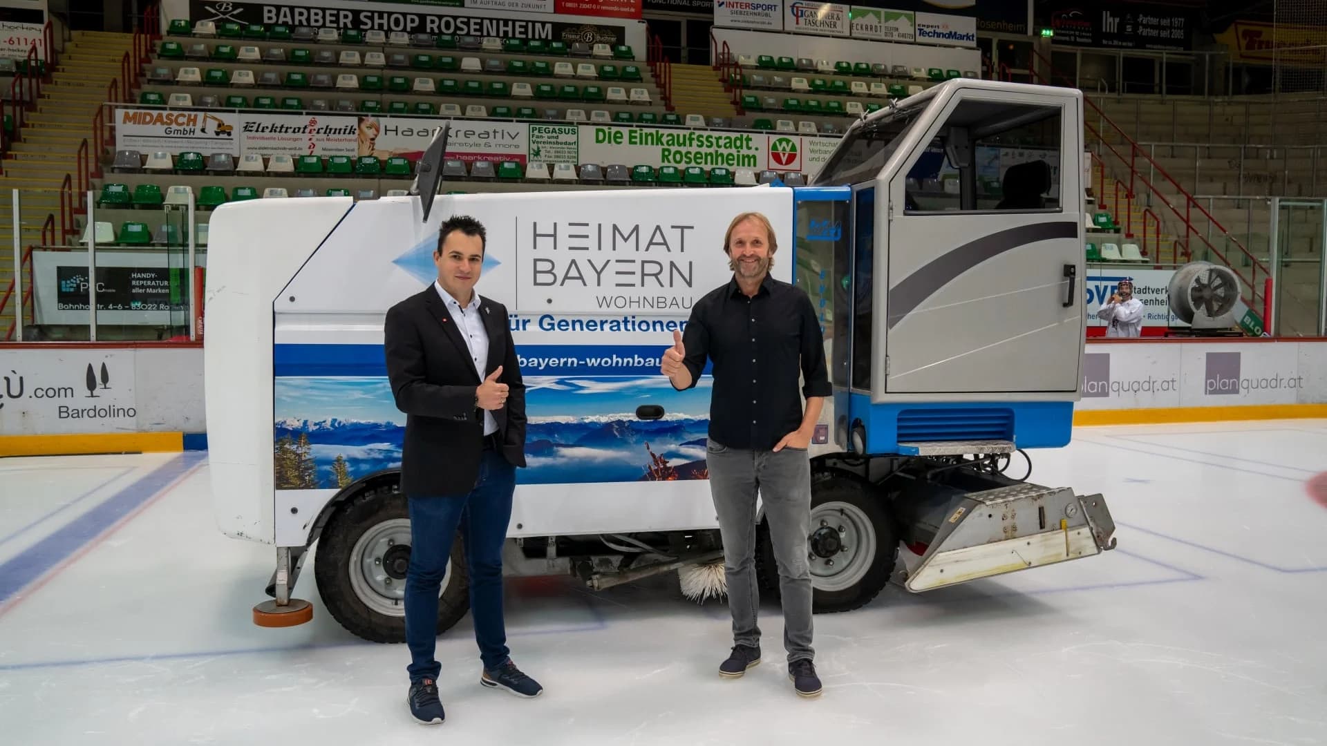 Heimat Bayern Wohnbau bleibt weiter Starbulls Business-Partner
