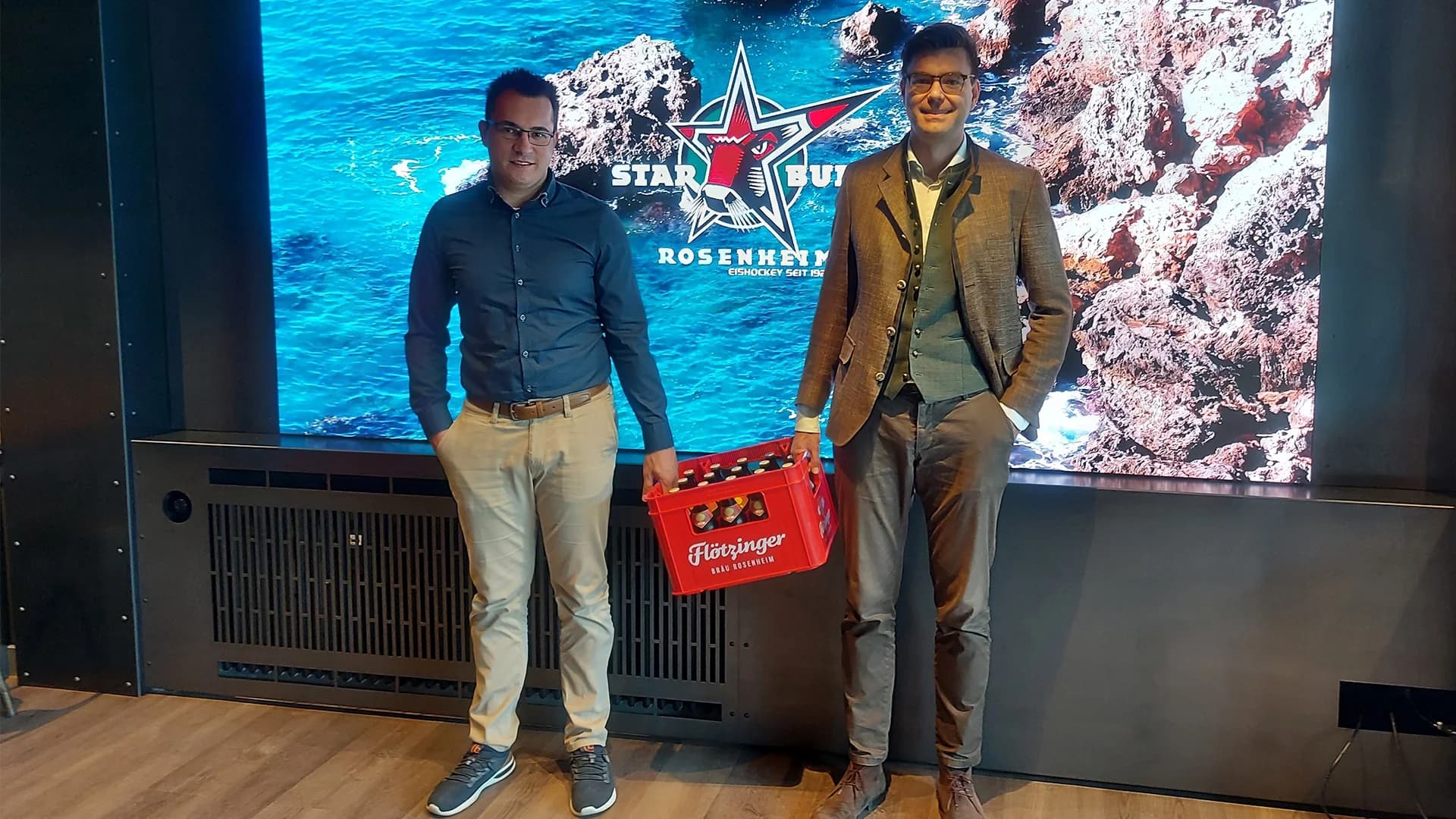 Flötzinger Bräu verlängert Starbulls Premium-Partnerschaft