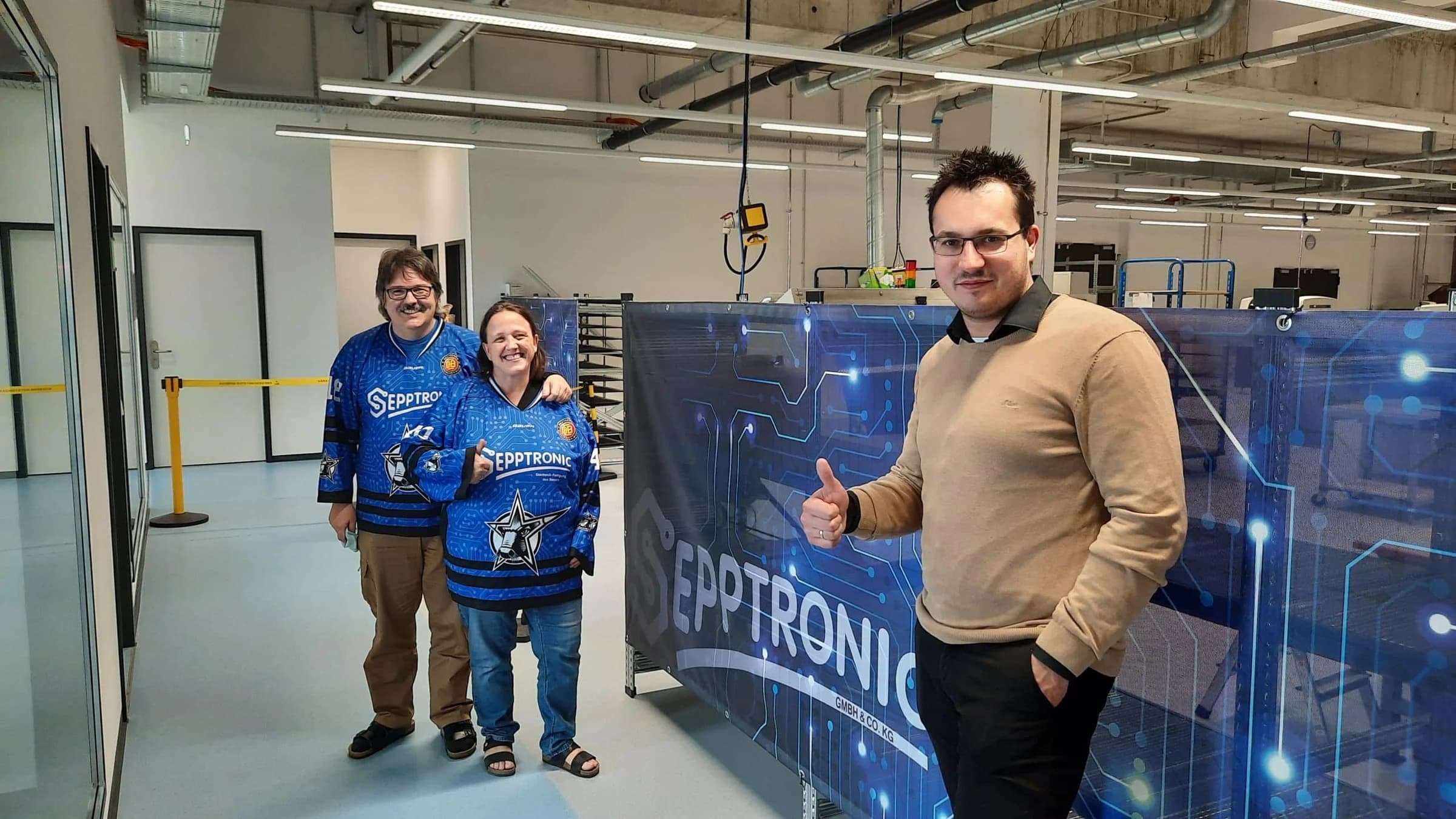 Business-Partner Sepptronic steht weiterhin treu an der Seite der Starbulls Rosenheim