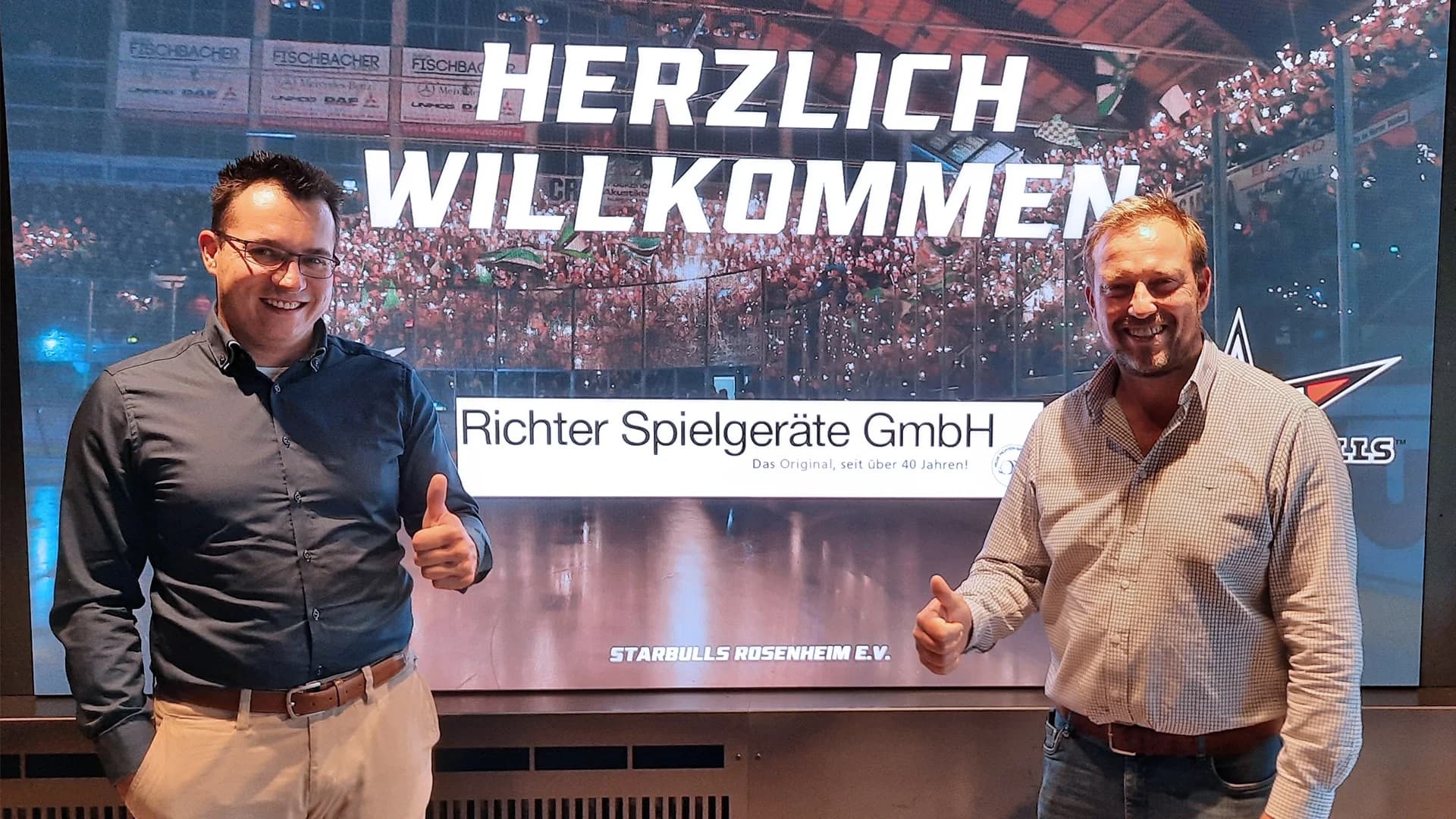 Richter Spielgeräte verlängert die Starbulls Business-Partnerschaft