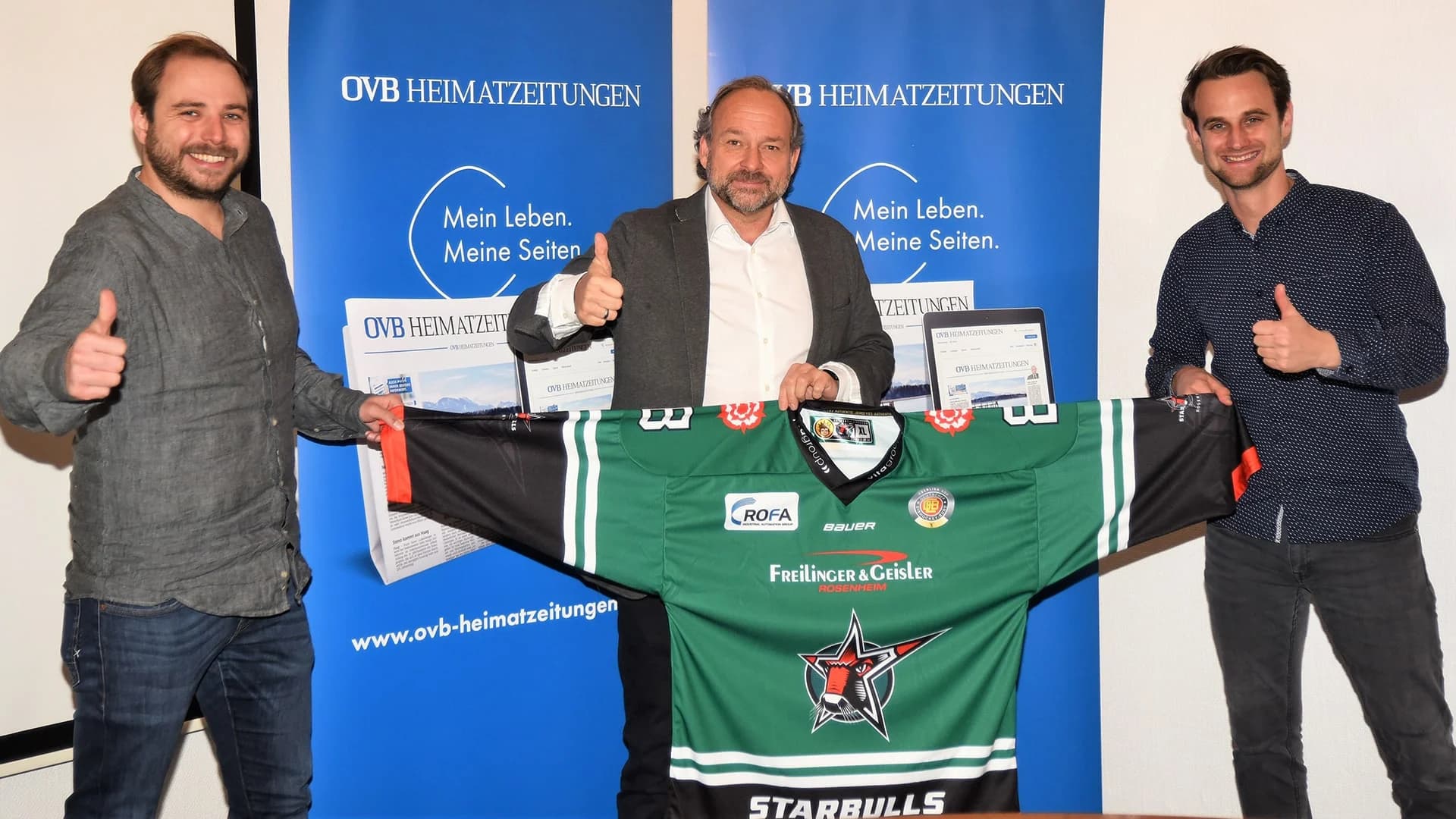 OVB GmbH & Co. KG verlängert Starbulls Premium-Partnerschaft