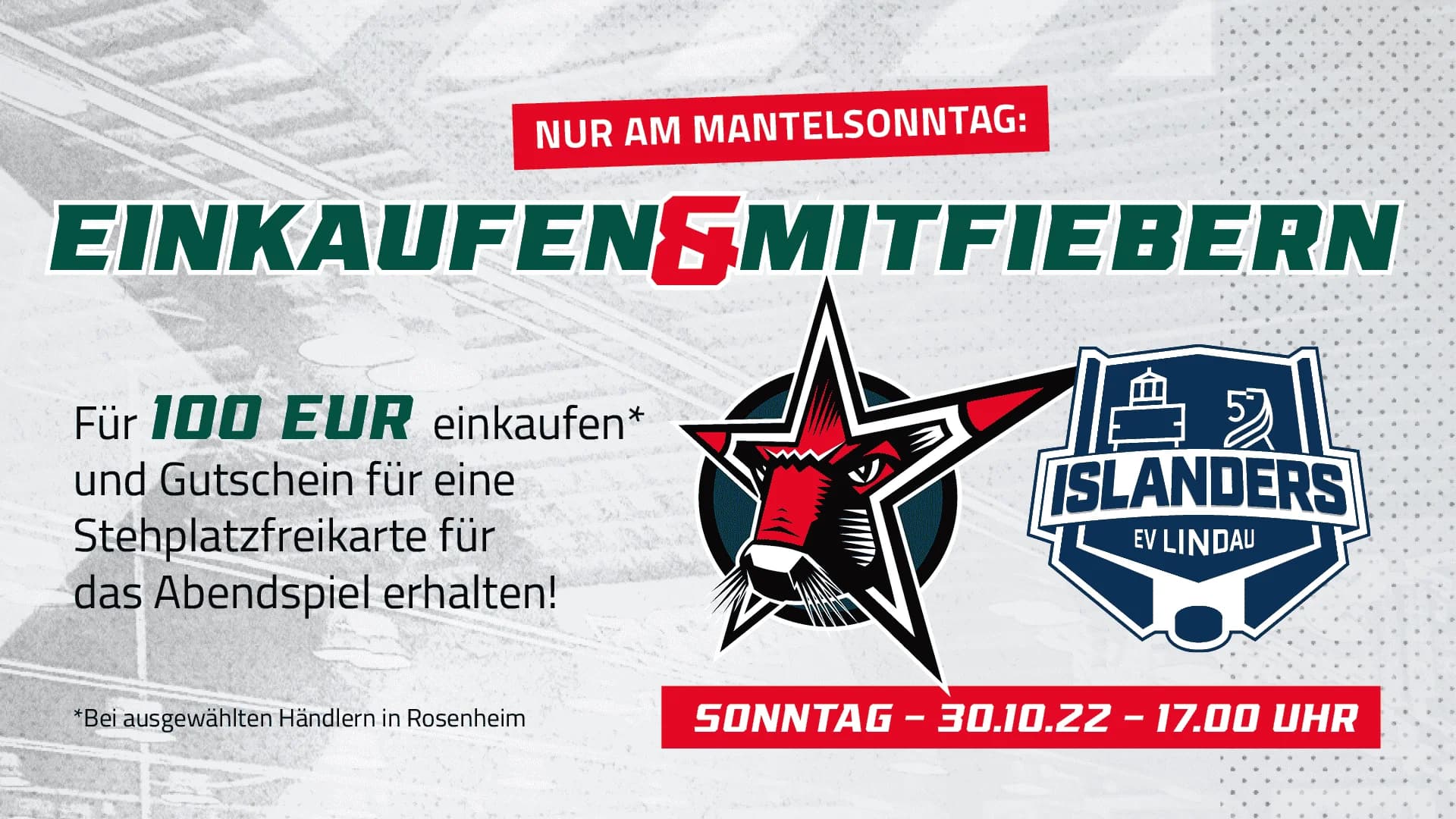 Mantelsonntag: Einkaufen und Mitfiebern