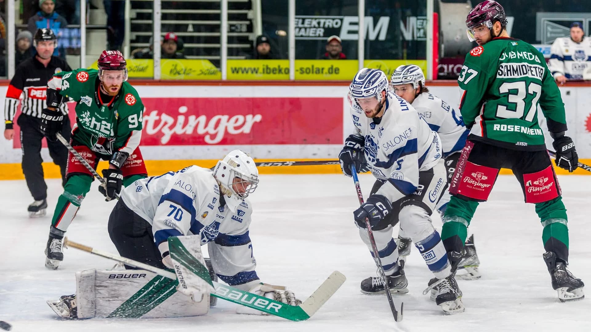 Rosenheimer Blitzstart leitet 5:2-Heimsieg gegen Lindau ein
