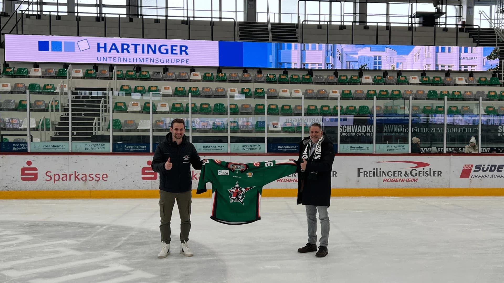 Hartinger Unternehmensgruppe neuer Business-Partner der Starbulls