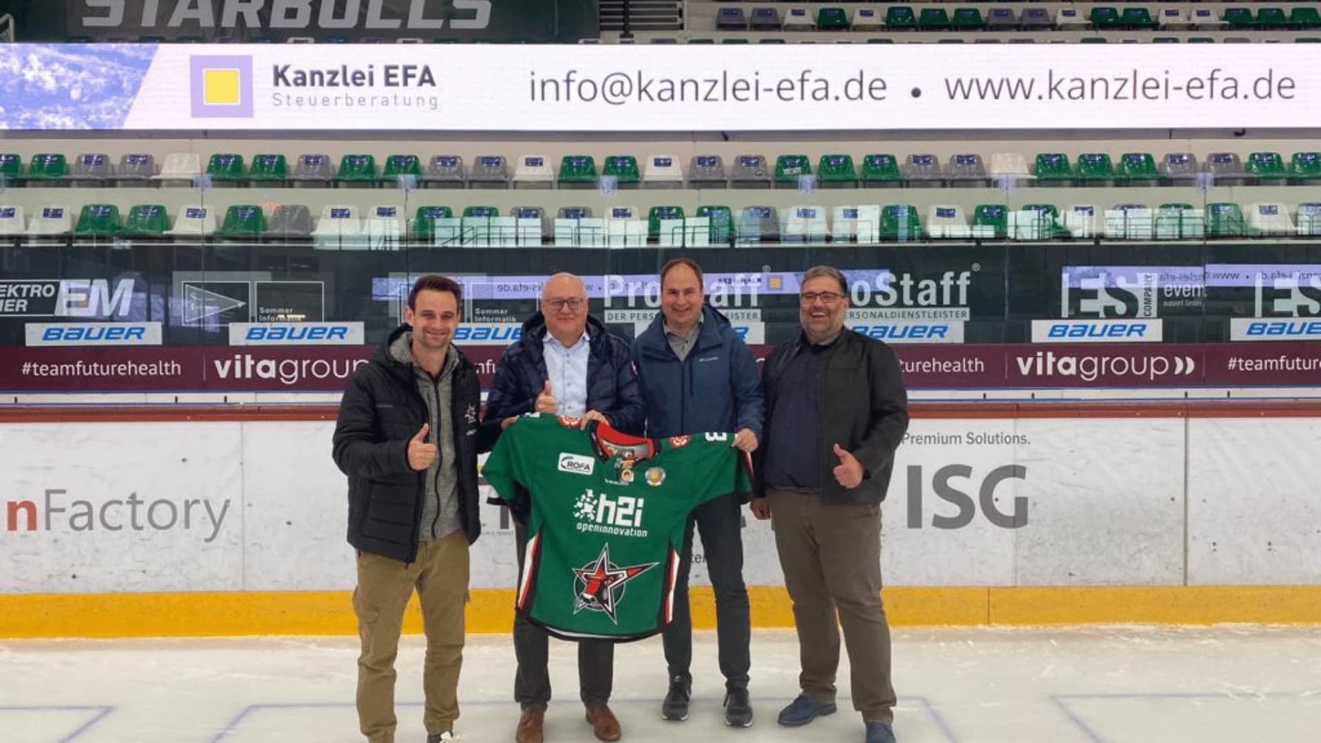Kanzlei EFA offizieller Steuerberater der Starbulls