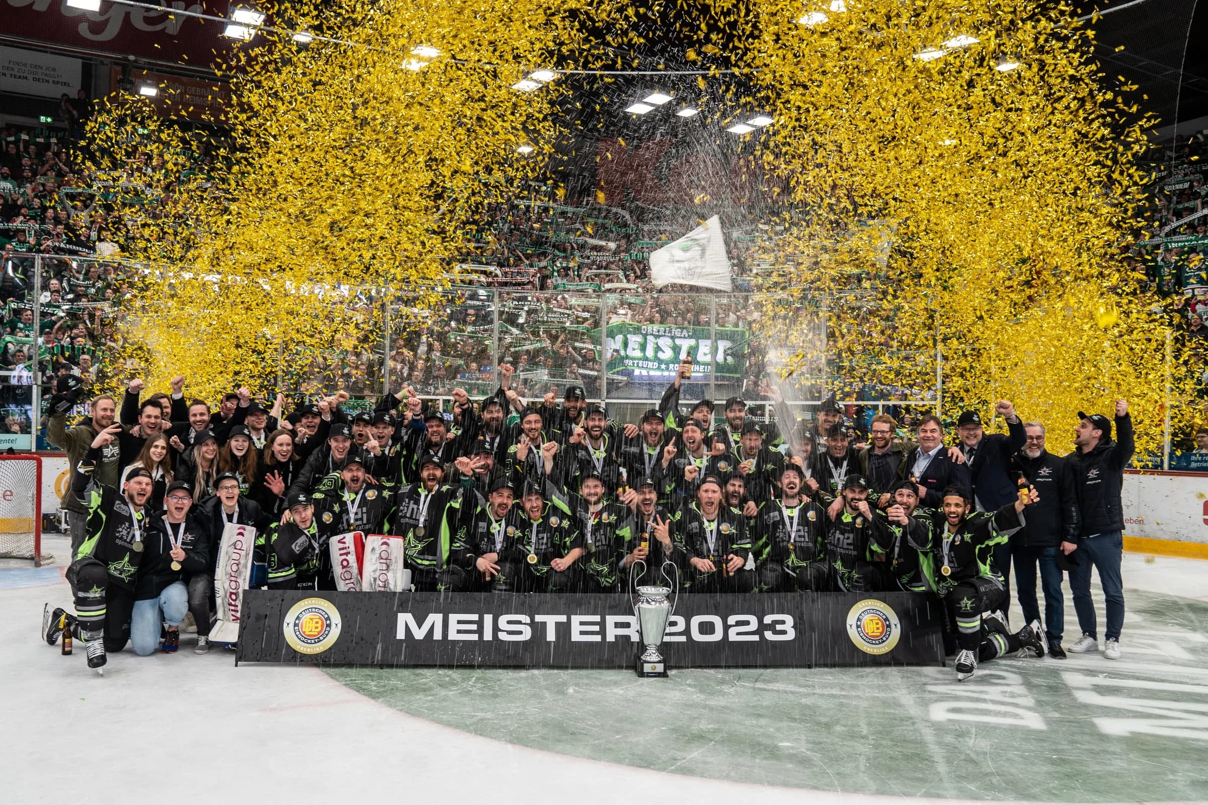 Meisterfeier mit Autokorso und Nirwana