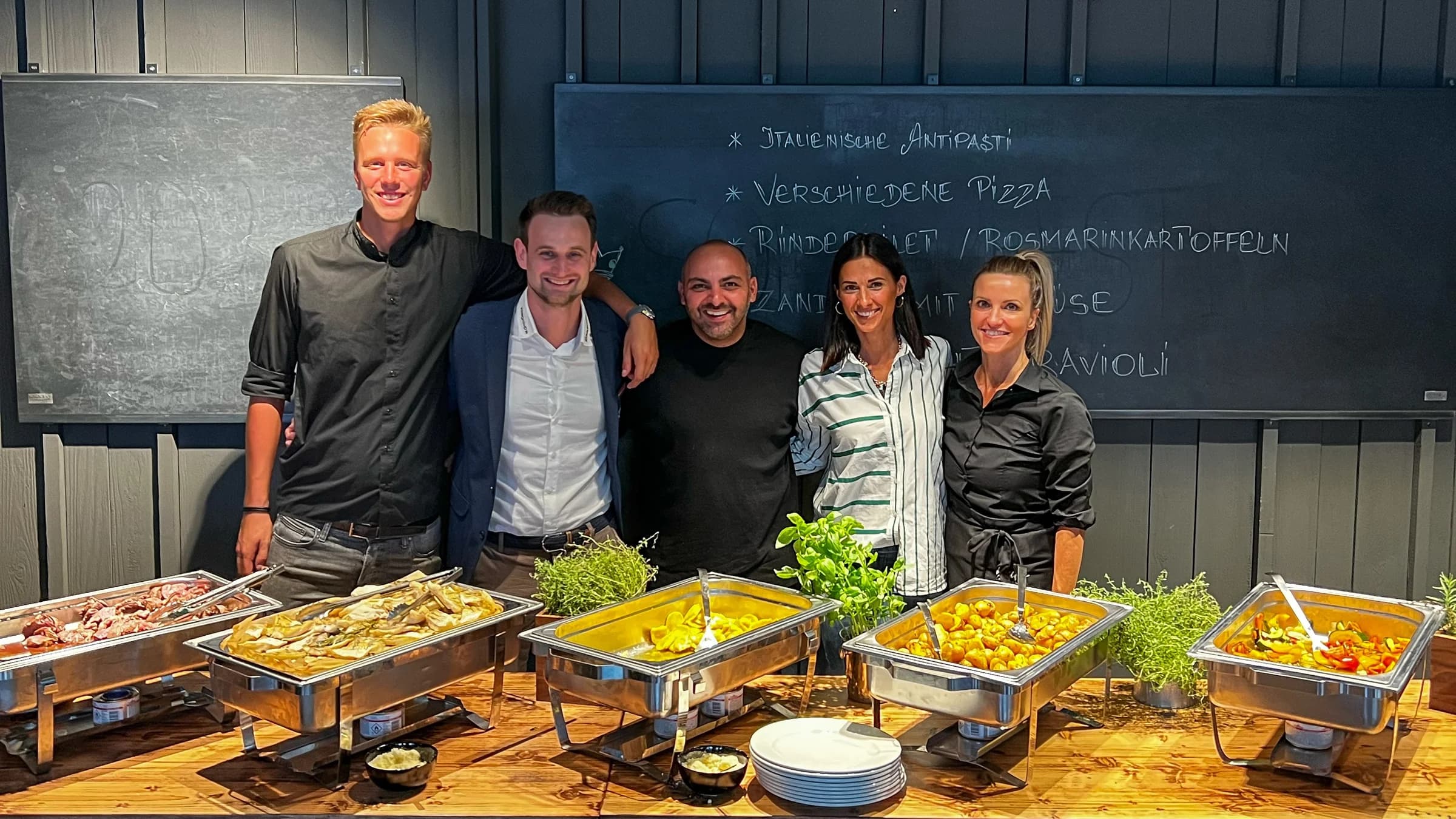 Giuseppe e Amici – Neuer Business Partner und Lounge Caterer