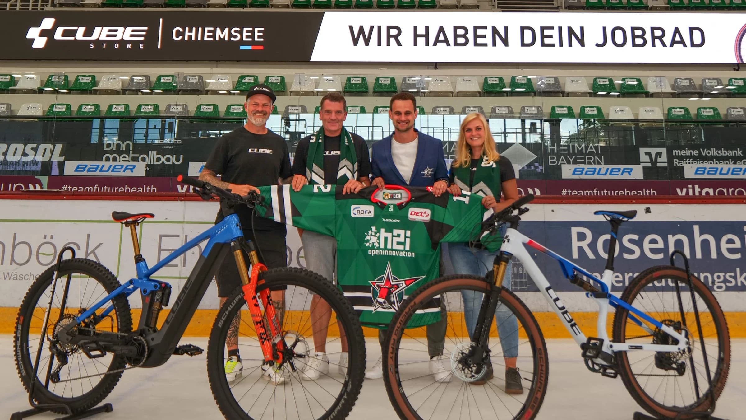 Starbulls Rosenheim und Cube Store Chiemsee: Eine bemerkenswerte Partnerschaft für qualitativ hochwertigen Sport