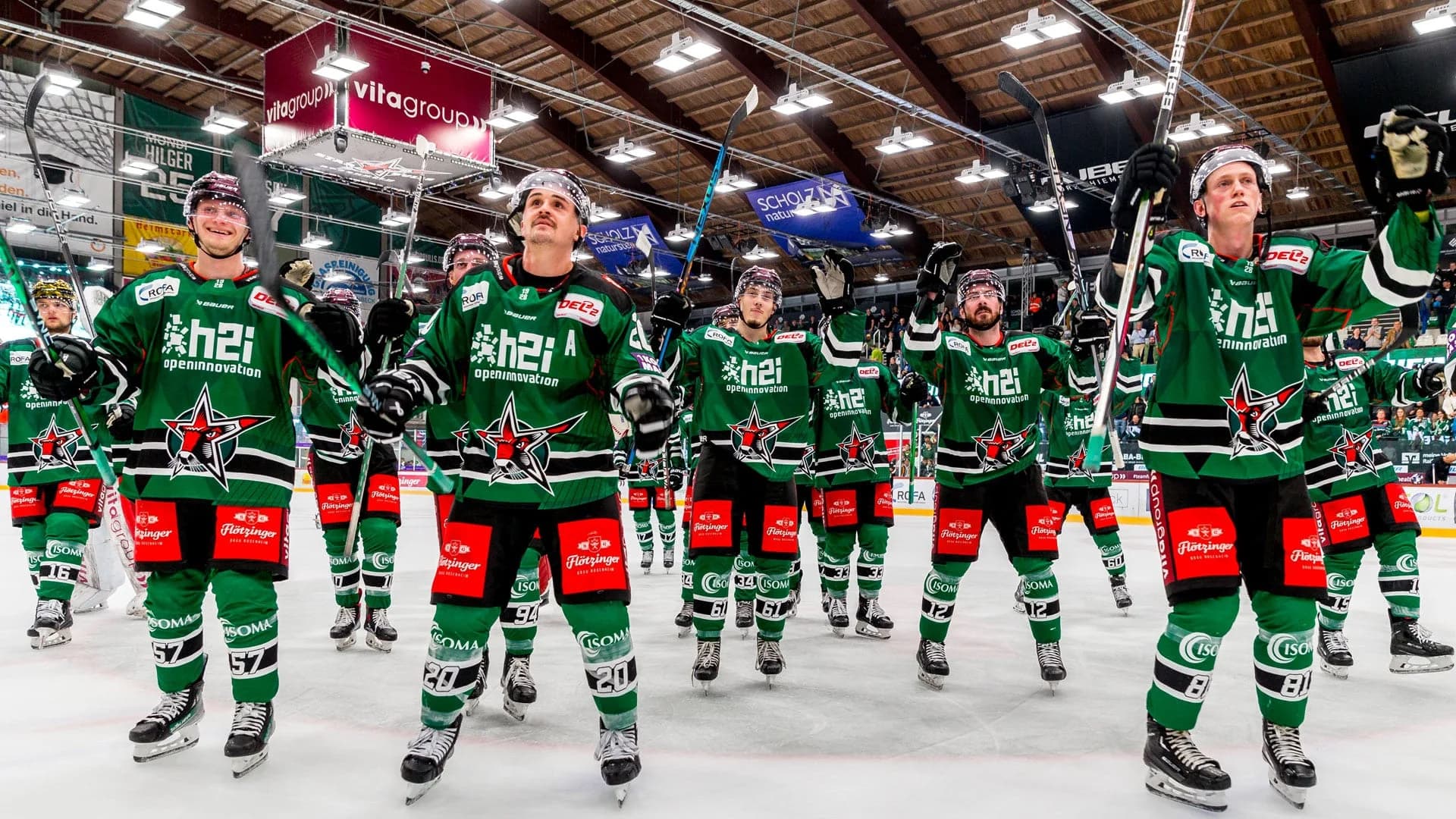 Volle Hütte, große Euphorie: Starbulls empfangen Kaufbeuren