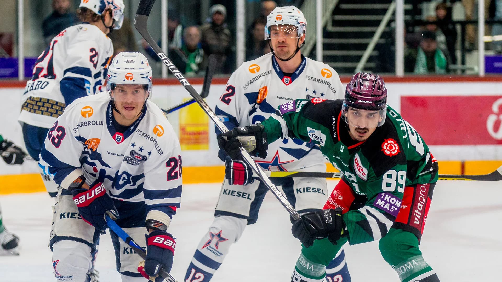 Freitag Derby in Landshut, Sonntag Heimspiel gegen Ravensburg