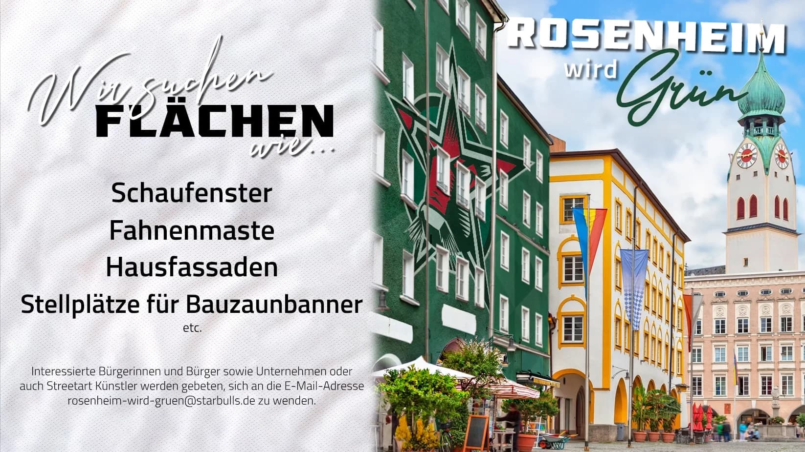 Starbulls Initiative – Rosenheim wird Grün
