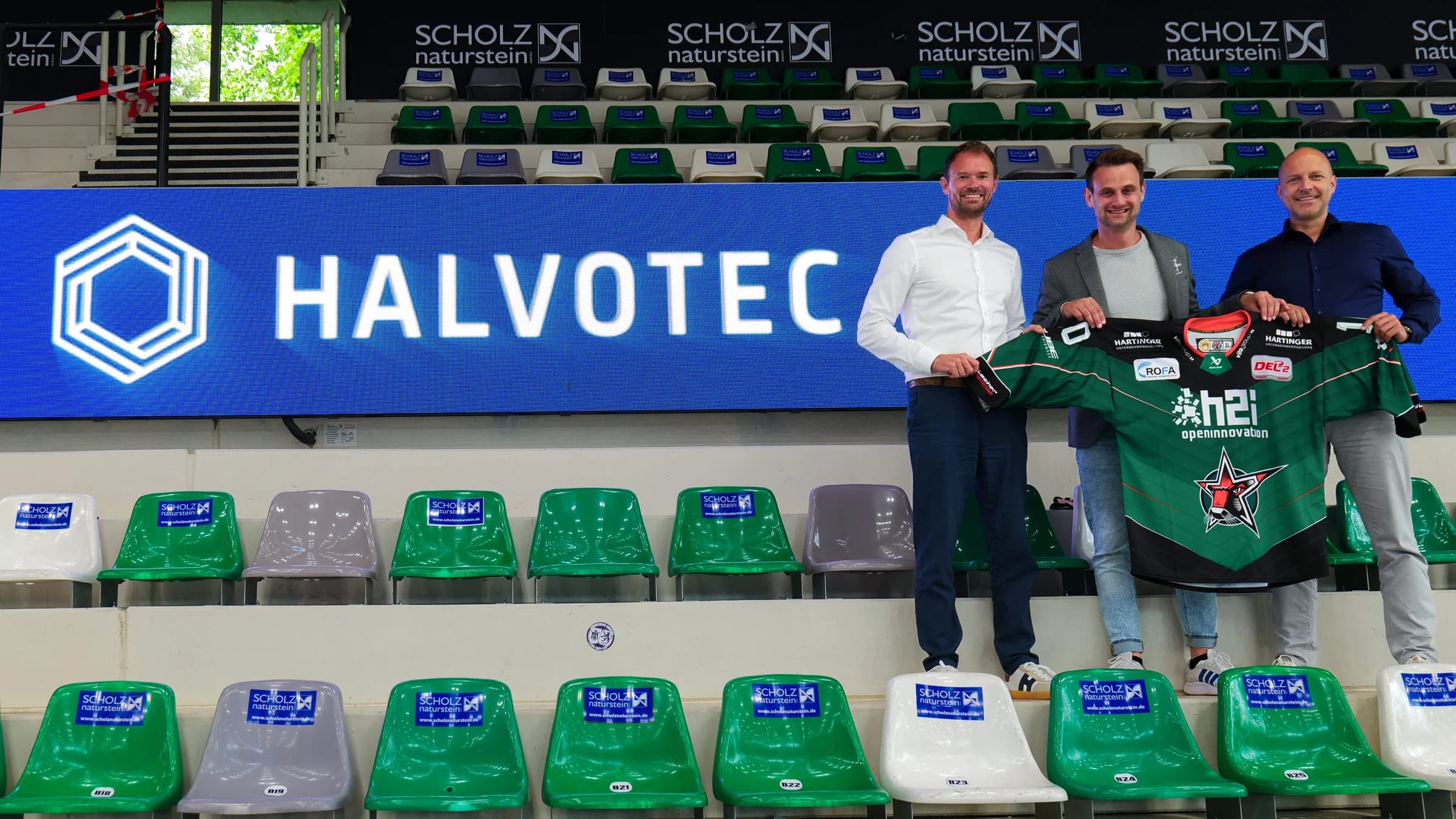 Die Halvotec Group aus Raubling wird neuer Business Partner der Starbulls Rosenheim