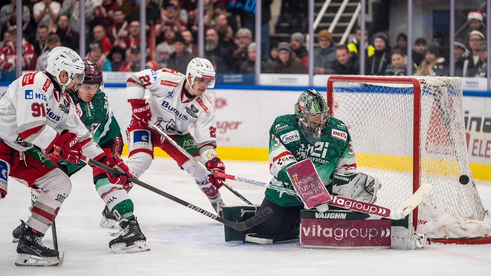 Doppelpack Laub und Autios sechster Shutout