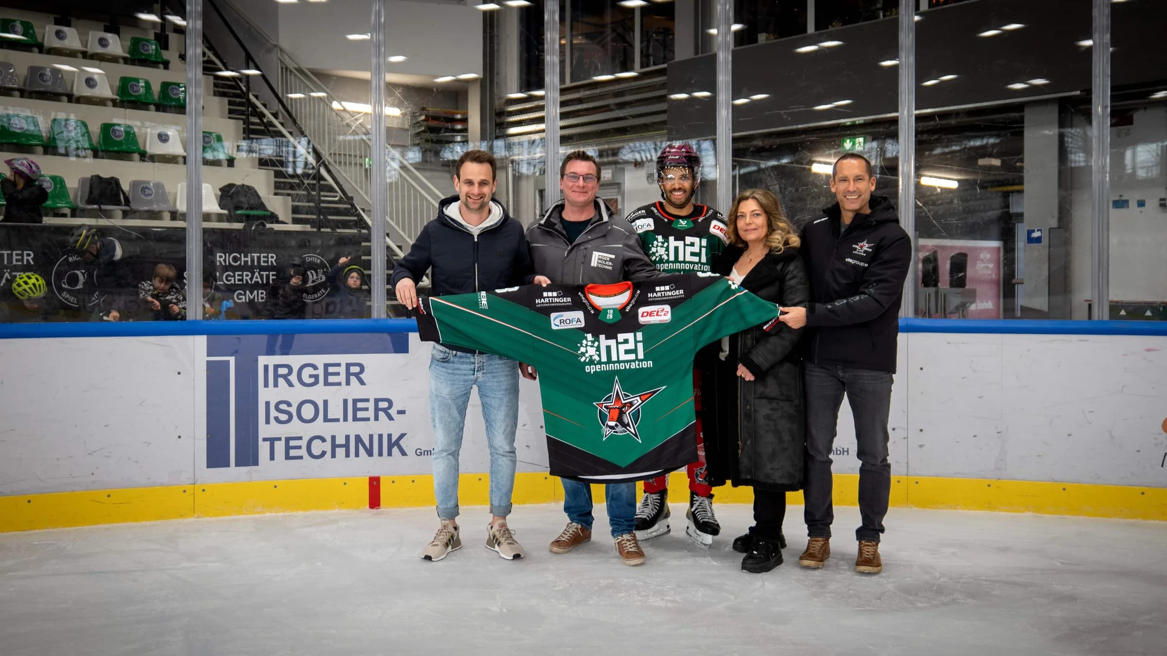 Starbulls Rosenheim begrüßen Irger Isoliertechnik als neuen Business Partner