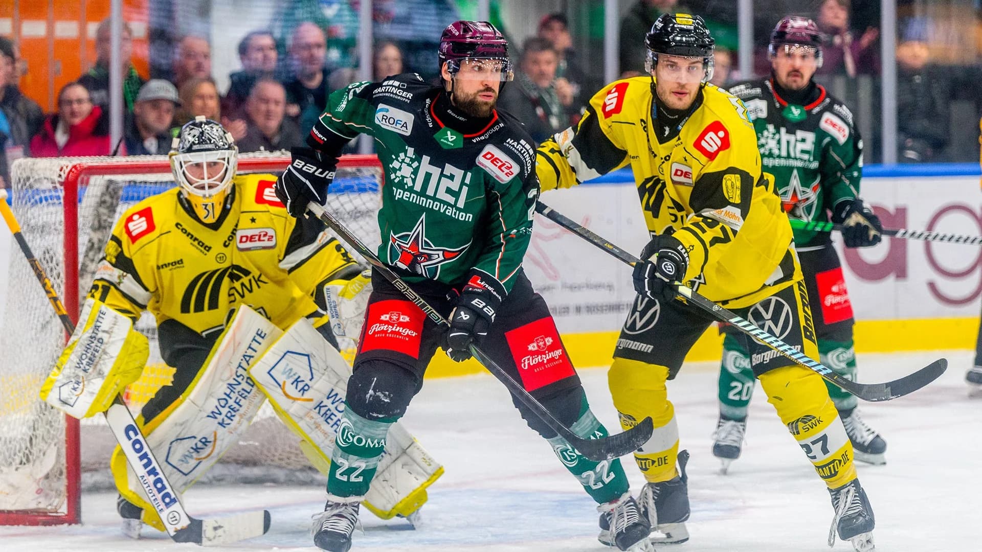 2:4-Niederlage gegen Krefeld, Playoffs nun gegen Dresden