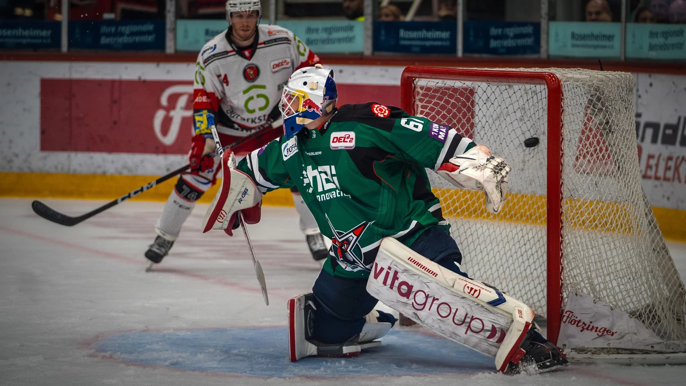 Rückkehr an die Mangfall – Starbulls Rosenheim verpflichten Goalie Christopher Kolarz