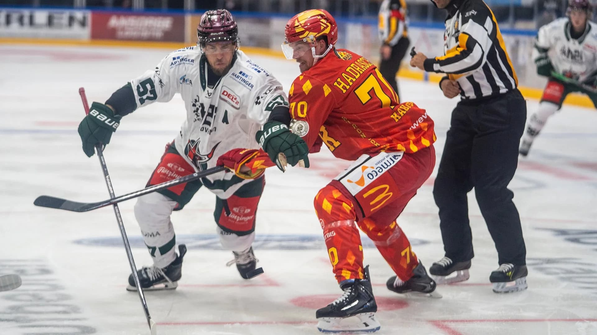 Drei Torpremieren beim Rosenheimer 8:2-Sieg in Kaufbeuren