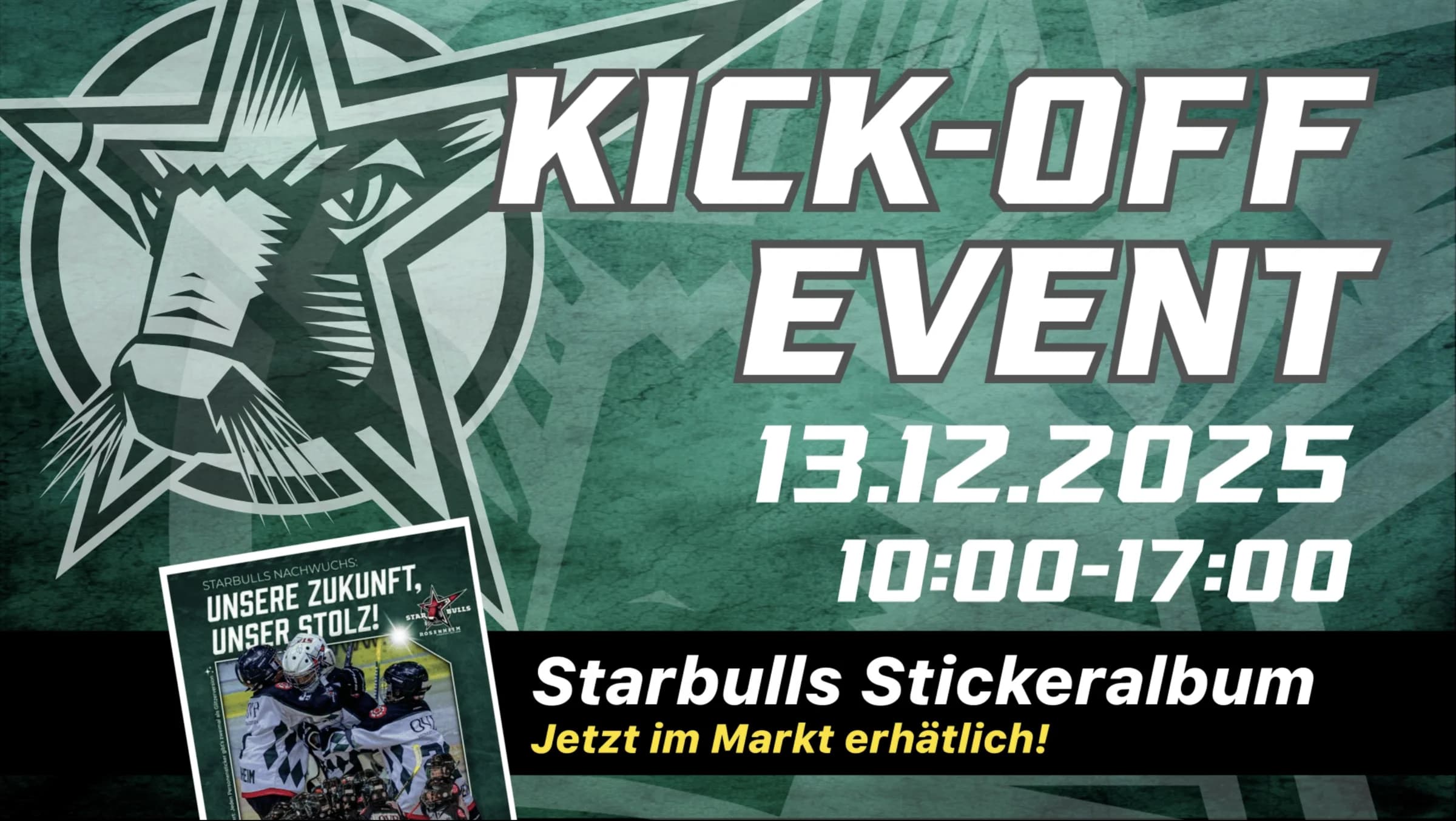 Nachwuchs-Stickeralbum Kick-Off Event