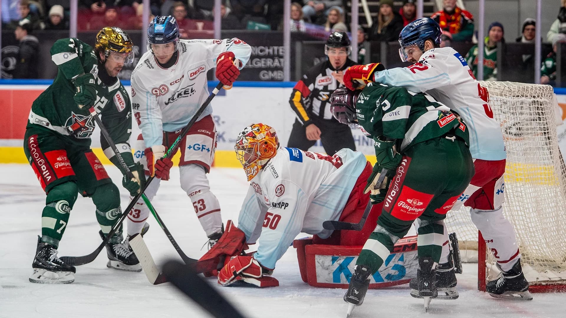 Deutliche Rosenheimer Heimpleite gegen effektive Düsseldorfer