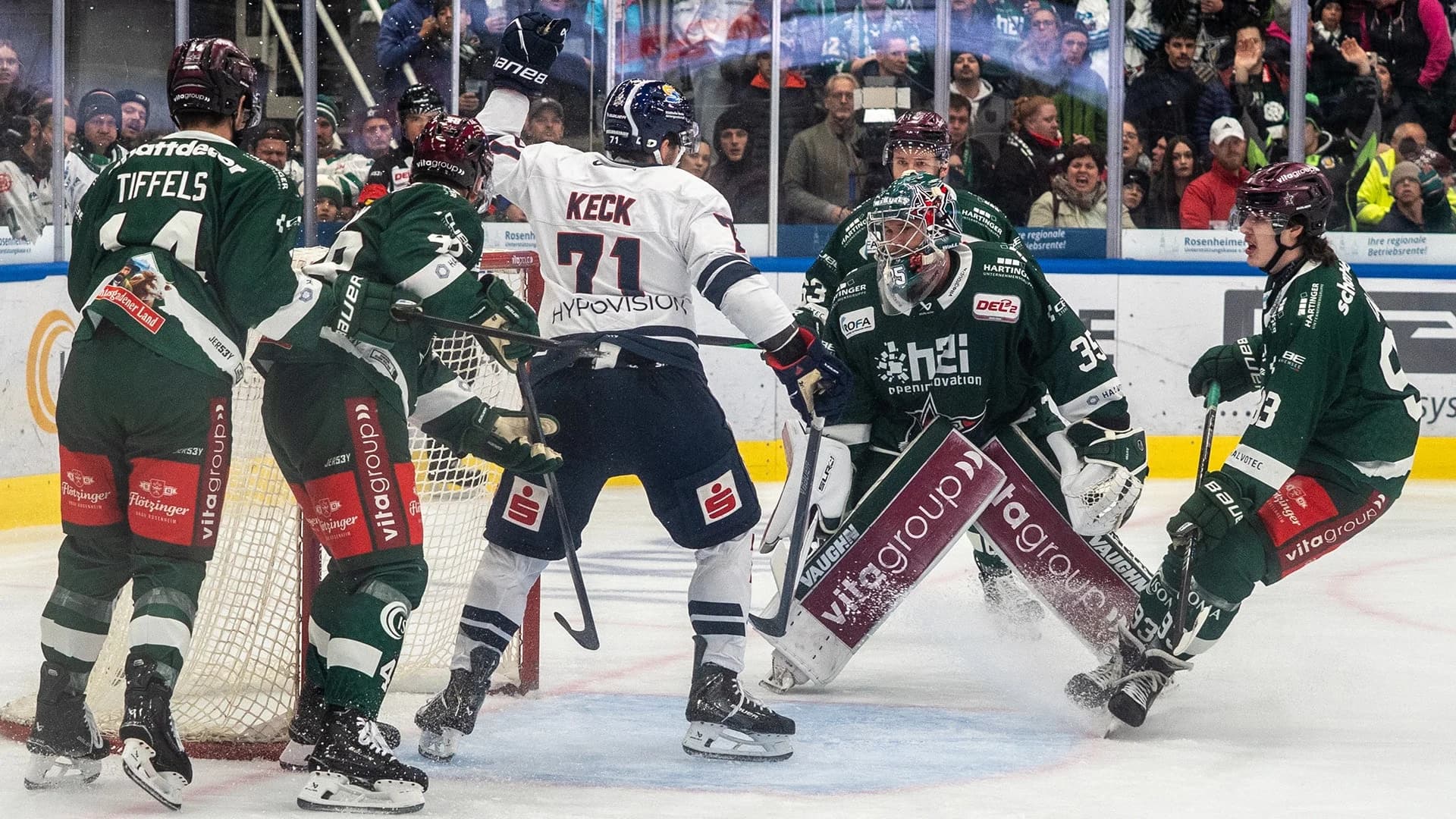 Kassel zum Kehraus: DEL2-Topspiel am Dienstag im ROFA-Stadion