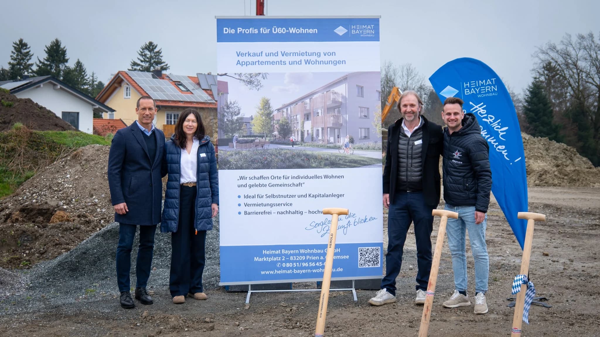 Heimat Bayern Wohnbau startet zukunftsweisendes Wohnprojekt