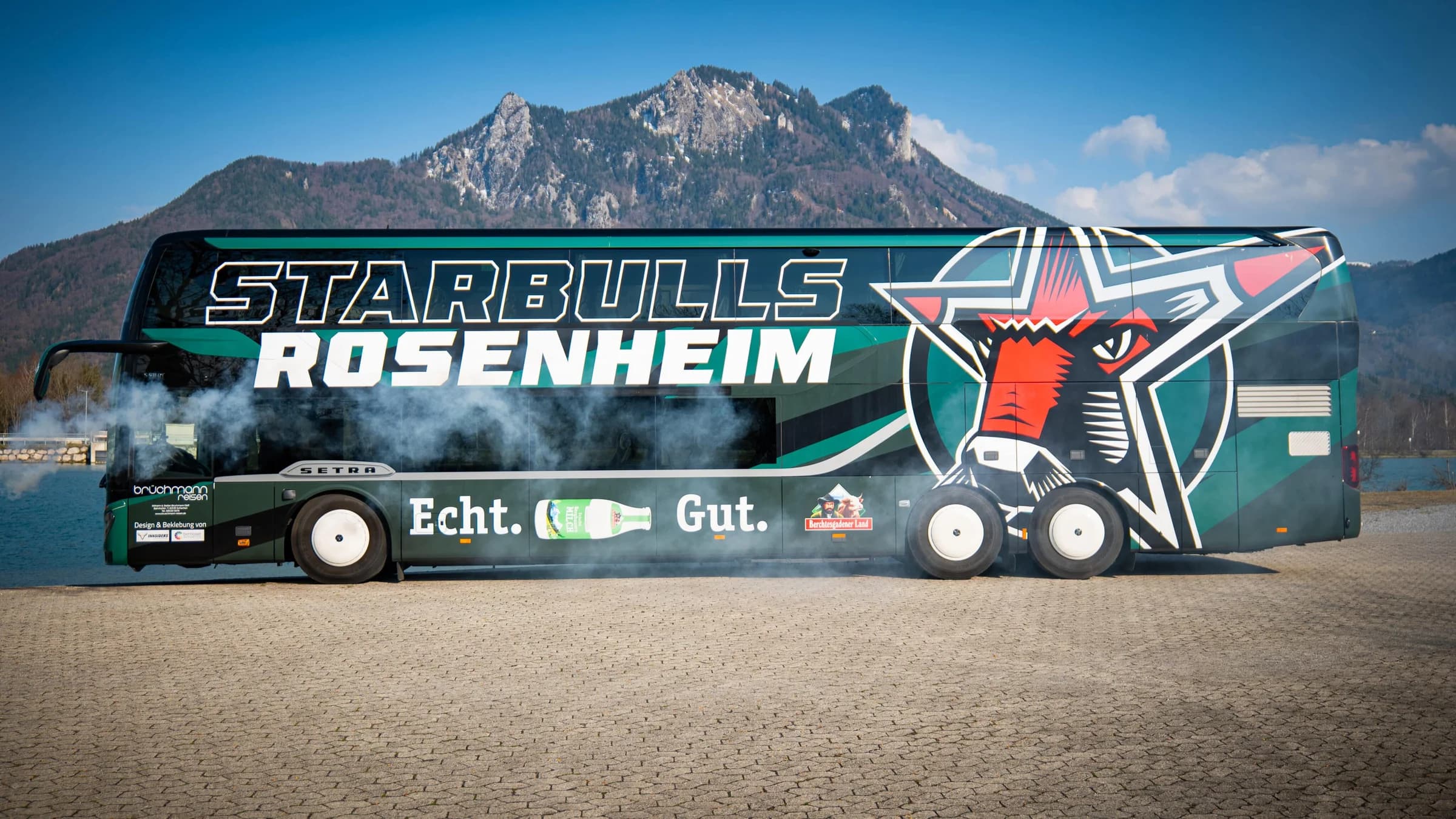 Molkerei Berchtesgadener Land seit der Saison Exklusivpartner der Starbulls
